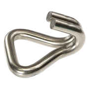 Us Cargo Control 2" Double J Stainless Steel Wire Hook: 4,500 lbs. Break Strength WH2SS